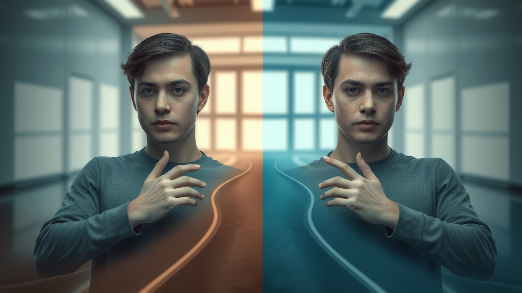 conceptual image of two diverging paths for reviewing public online reviews versus private feedback - decision making in managing negative reviews