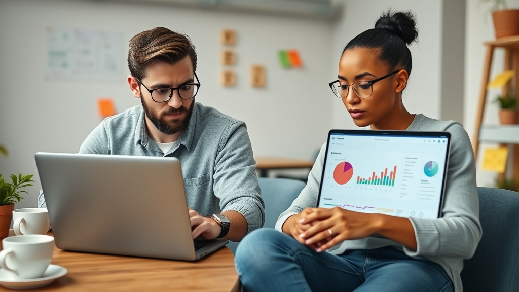 marketing kpis digital marketers conducting ab testing reviewing split test kpi results