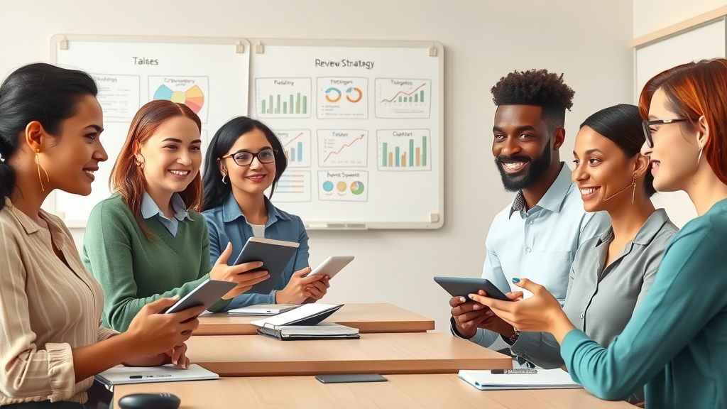 diverse customer service team training for review responses - managing negative reviews - review strategy session