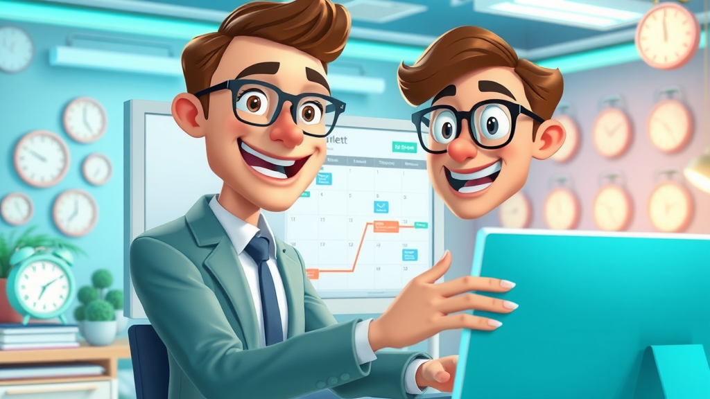 marketer scheduling automated email send with calendar and time zones