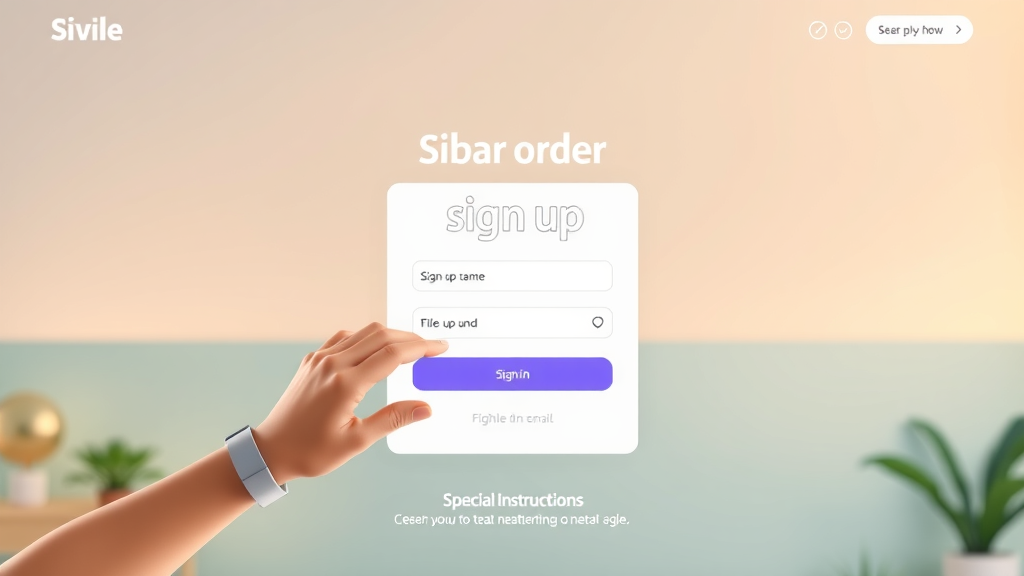 Streamlined signup form for email marketing best practices, animated user subscribing on a website
