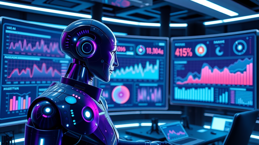AI dashboard for sales funnel automation, intelligent algorithms and campaign analytics